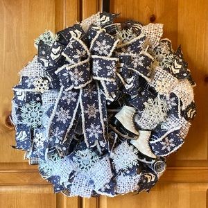 New Handcrafted Winter Wreath